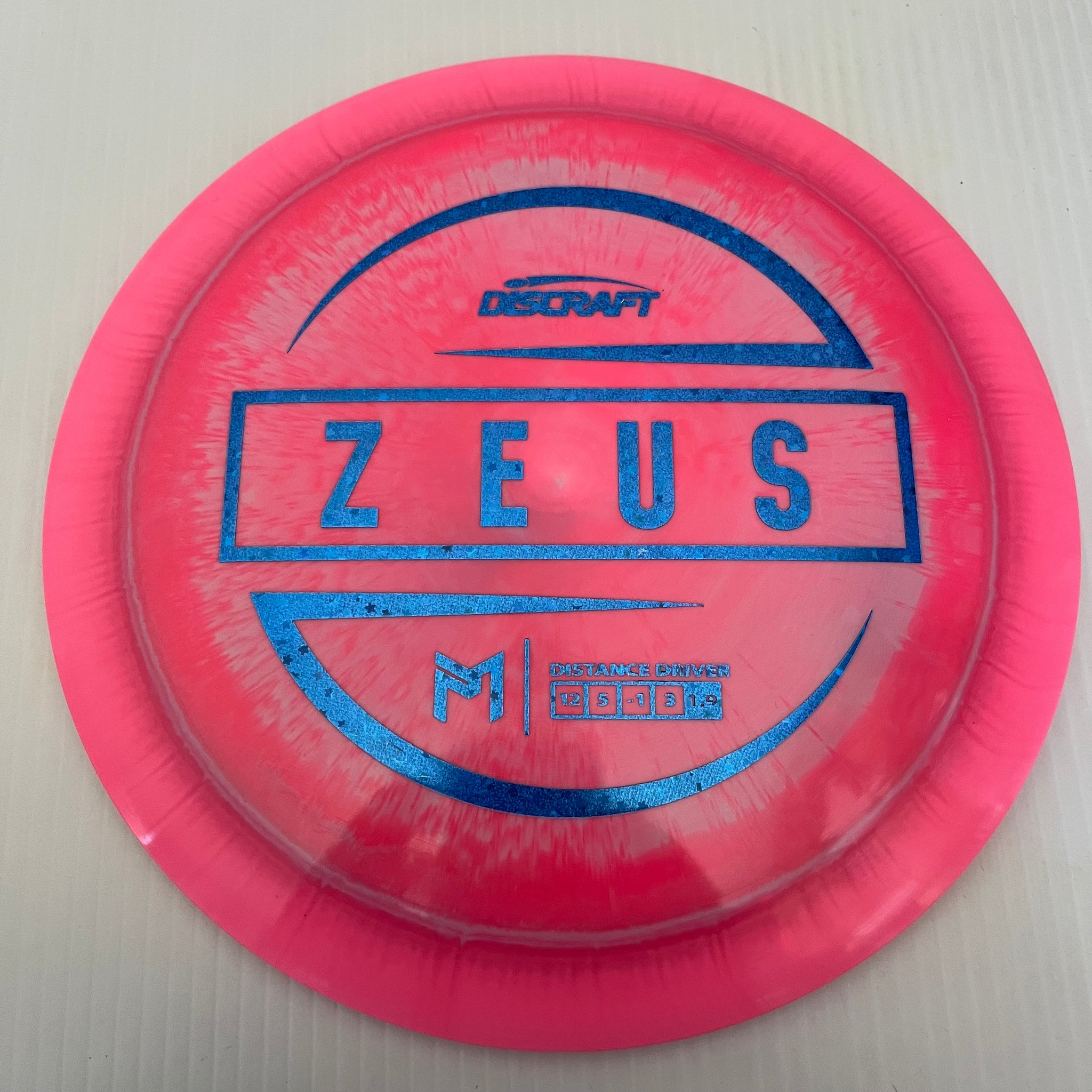Discraft Paul McBeth Signature ESP Zeus 12/5/-1/3 (170-172g)
