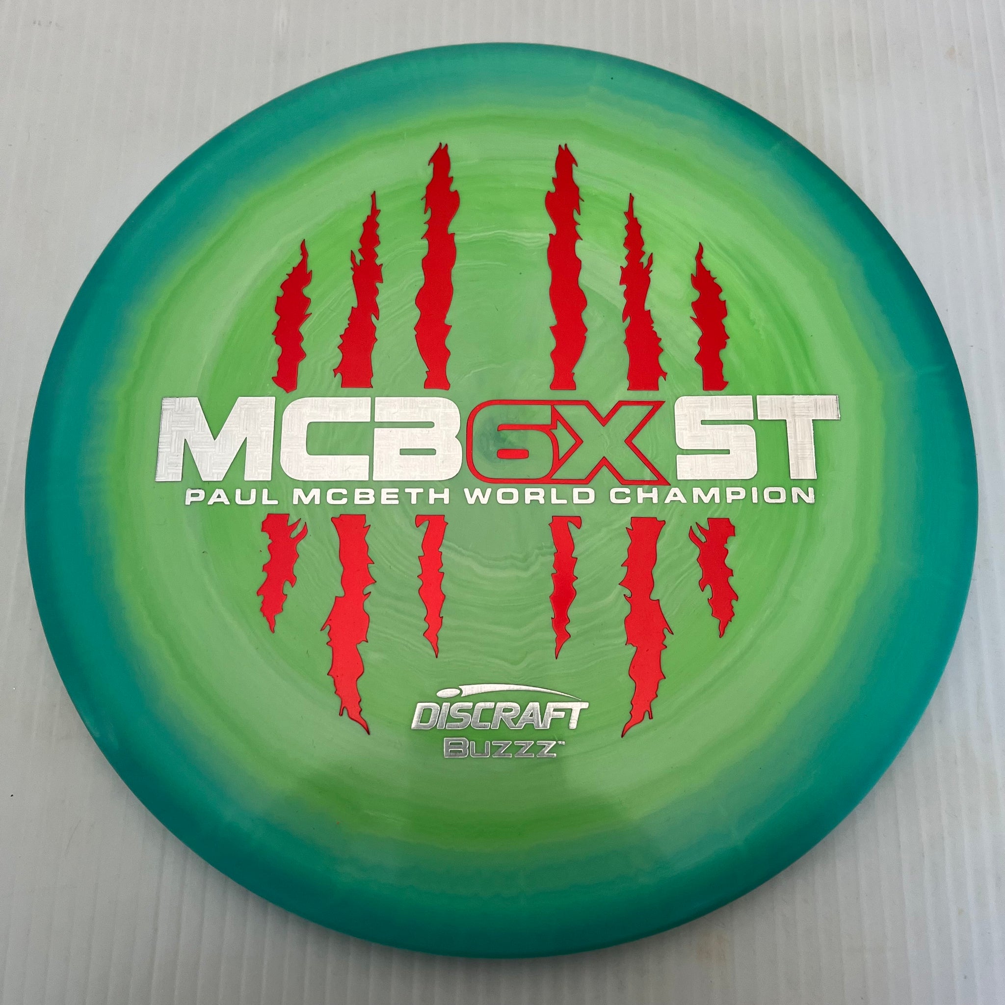 Discraft Paul McBeth 6x Claws Swirly ESP Buzzz 5/4/-1/1