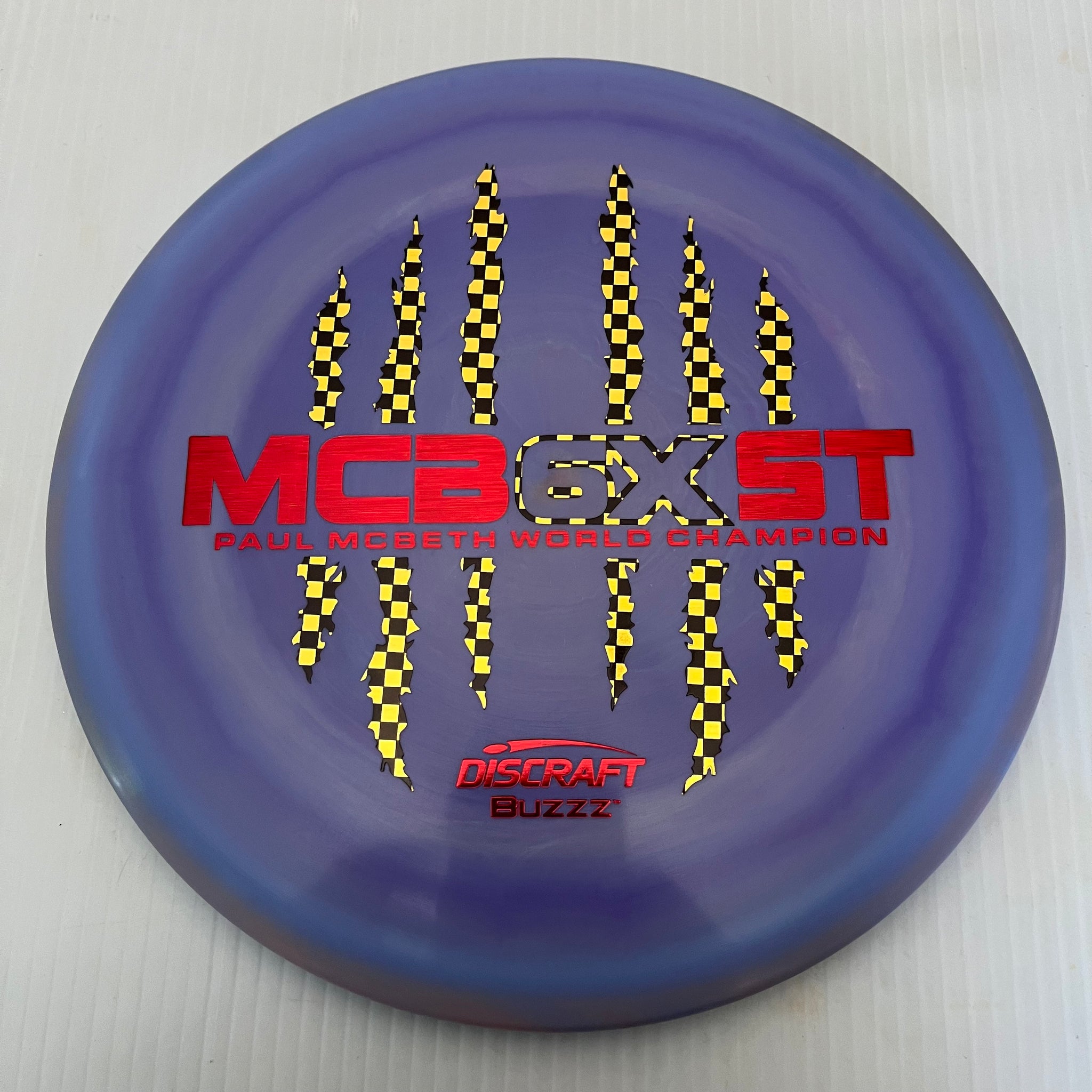 Discraft Paul McBeth 6x Claws Swirly ESP Buzzz 5/4/-1/1