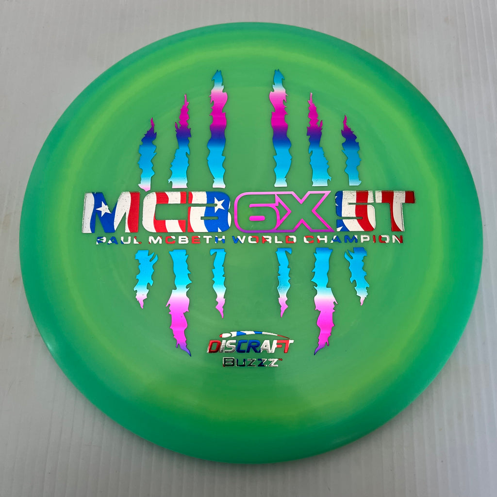 Discraft Paul McBeth 6x Claws Swirly ESP Buzzz 5/4/-1/1