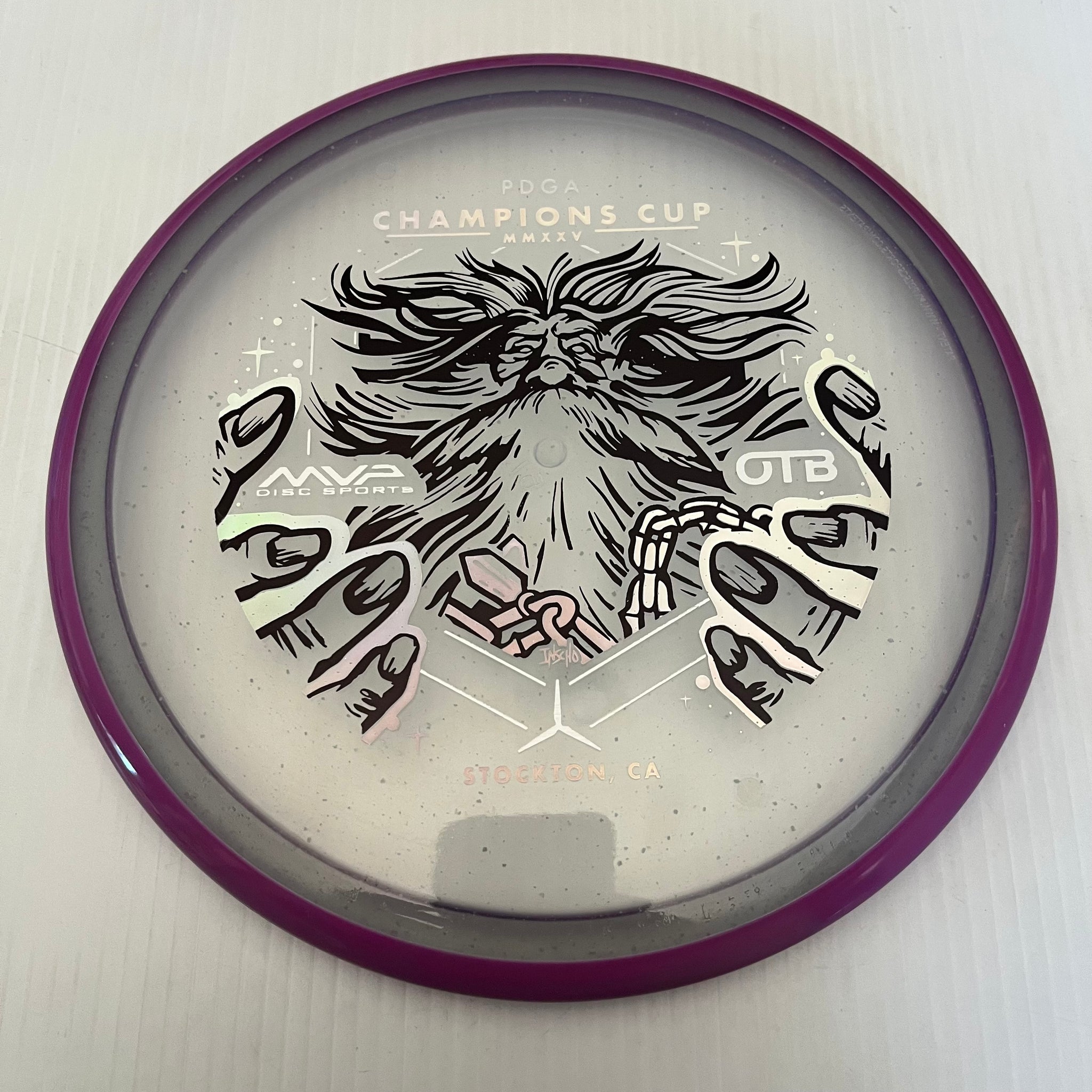 Axiom 2025 OTB PDGA Champions Cup Particle Glow Proton Hex 5/5/-1/1