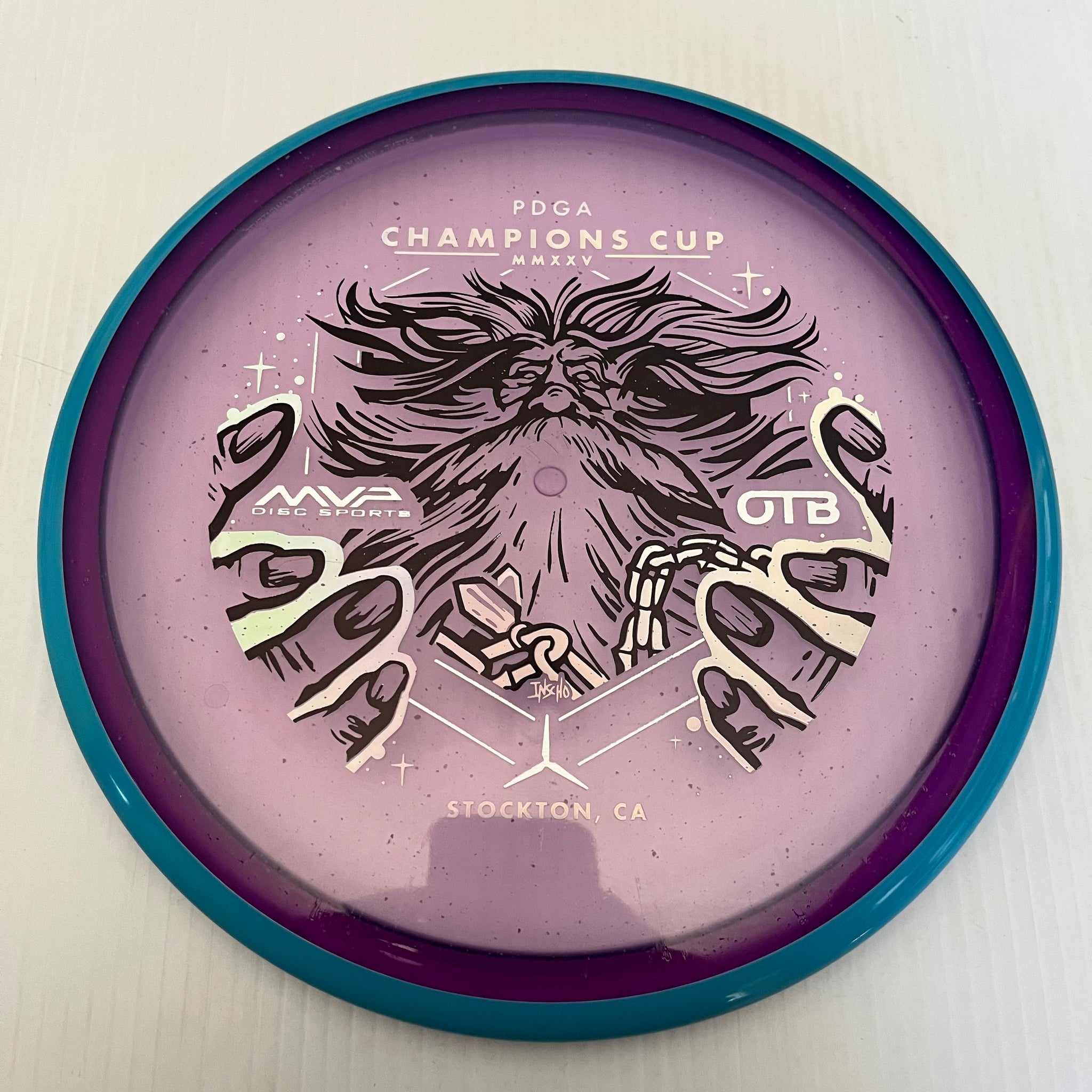 Axiom 2025 OTB PDGA Champions Cup Particle Glow Proton Hex 5/5/-1/1