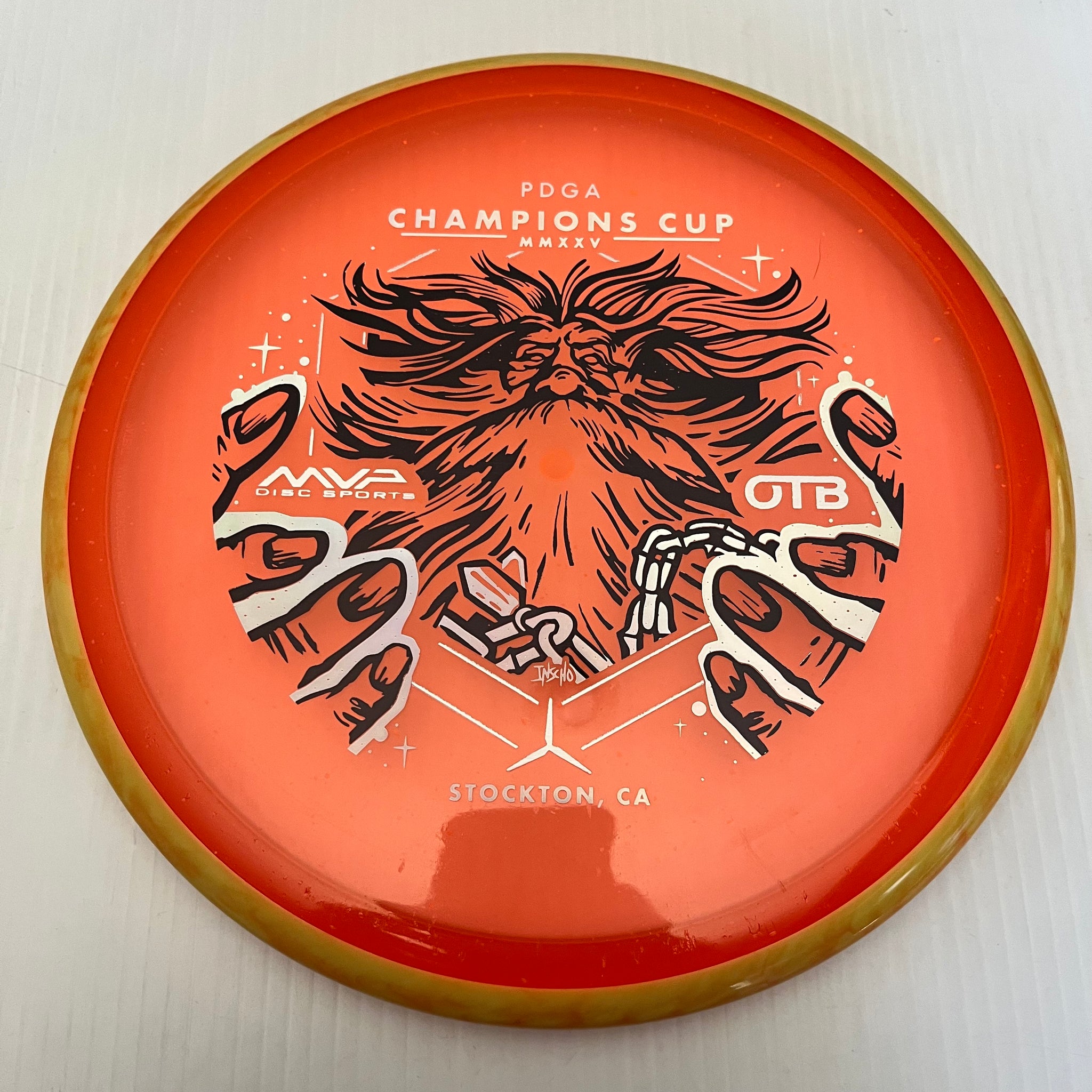 Axiom 2025 OTB PDGA Champions Cup Particle Glow Proton Hex 5/5/-1/1