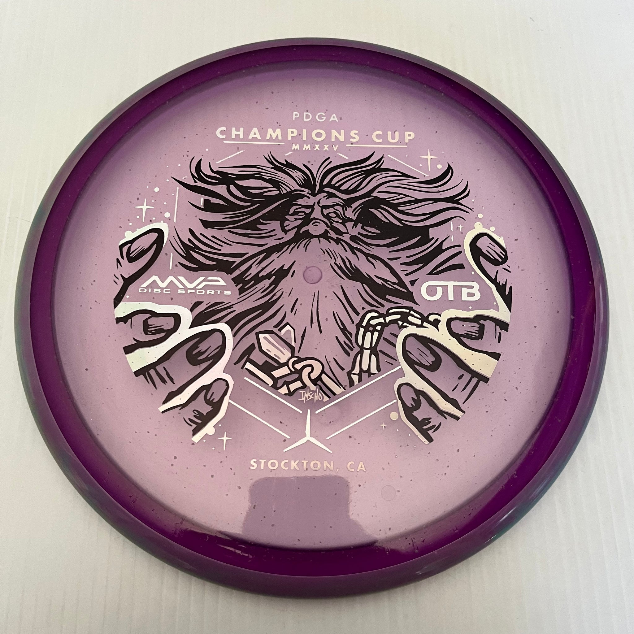 Axiom 2025 OTB PDGA Champions Cup Particle Glow Proton Hex 5/5/-1/1