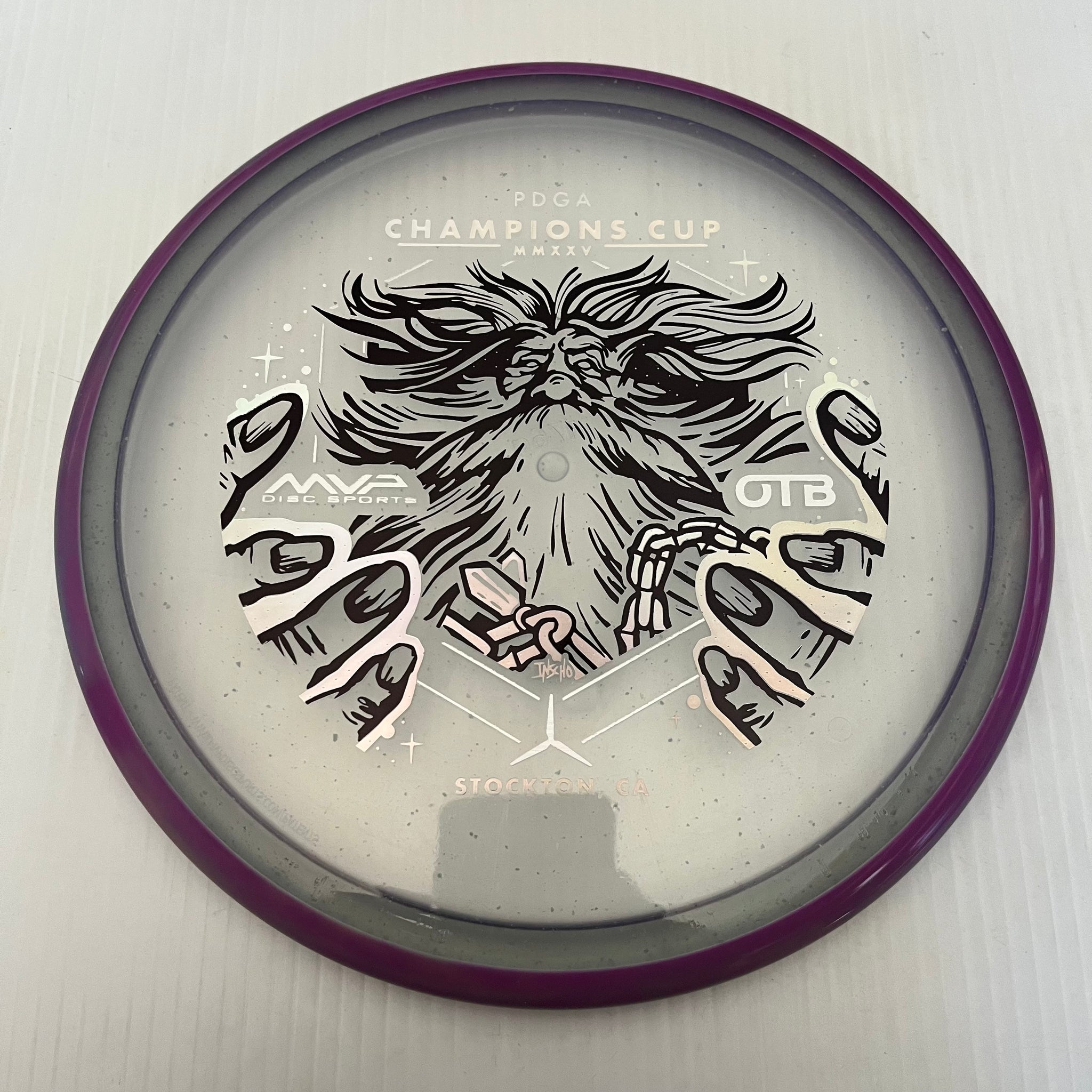 Axiom 2025 OTB PDGA Champions Cup Particle Glow Proton Hex 5/5/-1/1