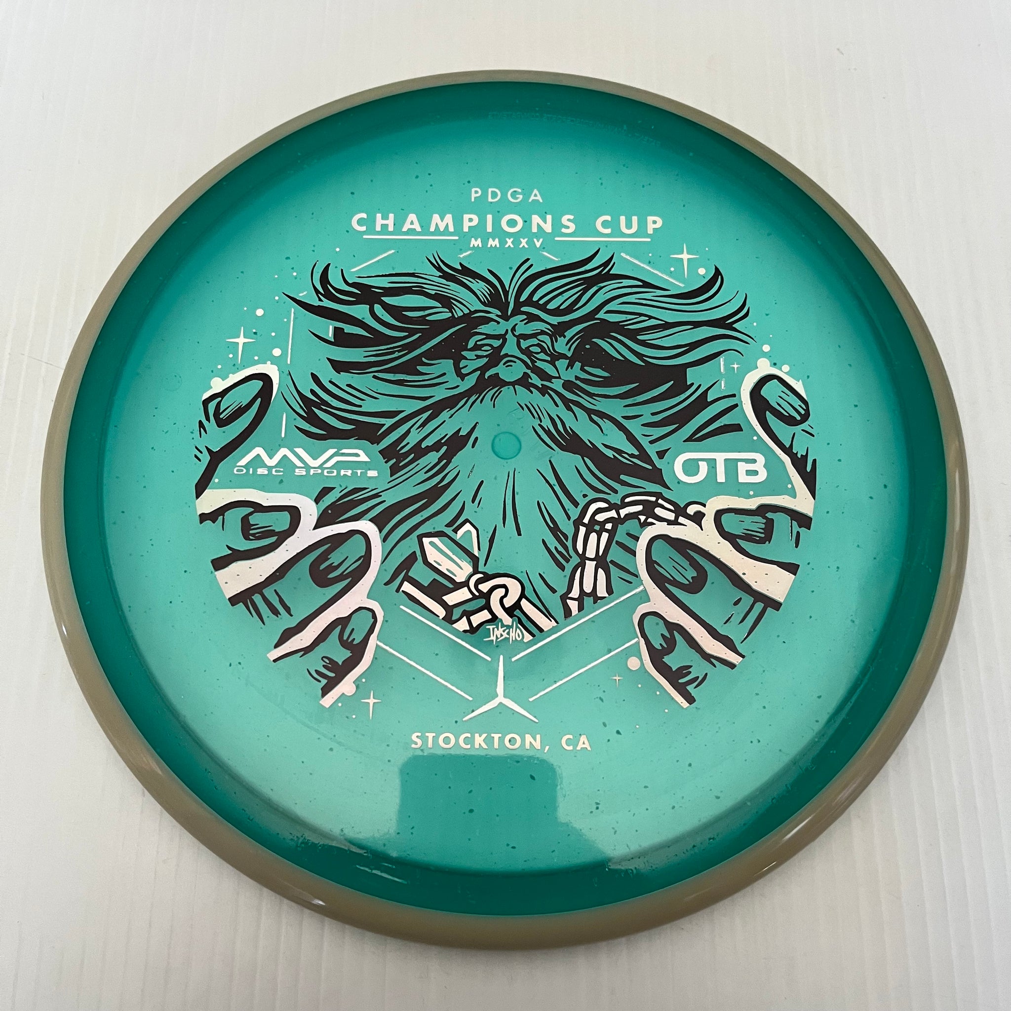 Axiom 2025 OTB PDGA Champions Cup Particle Glow Proton Hex 5/5/-1/1