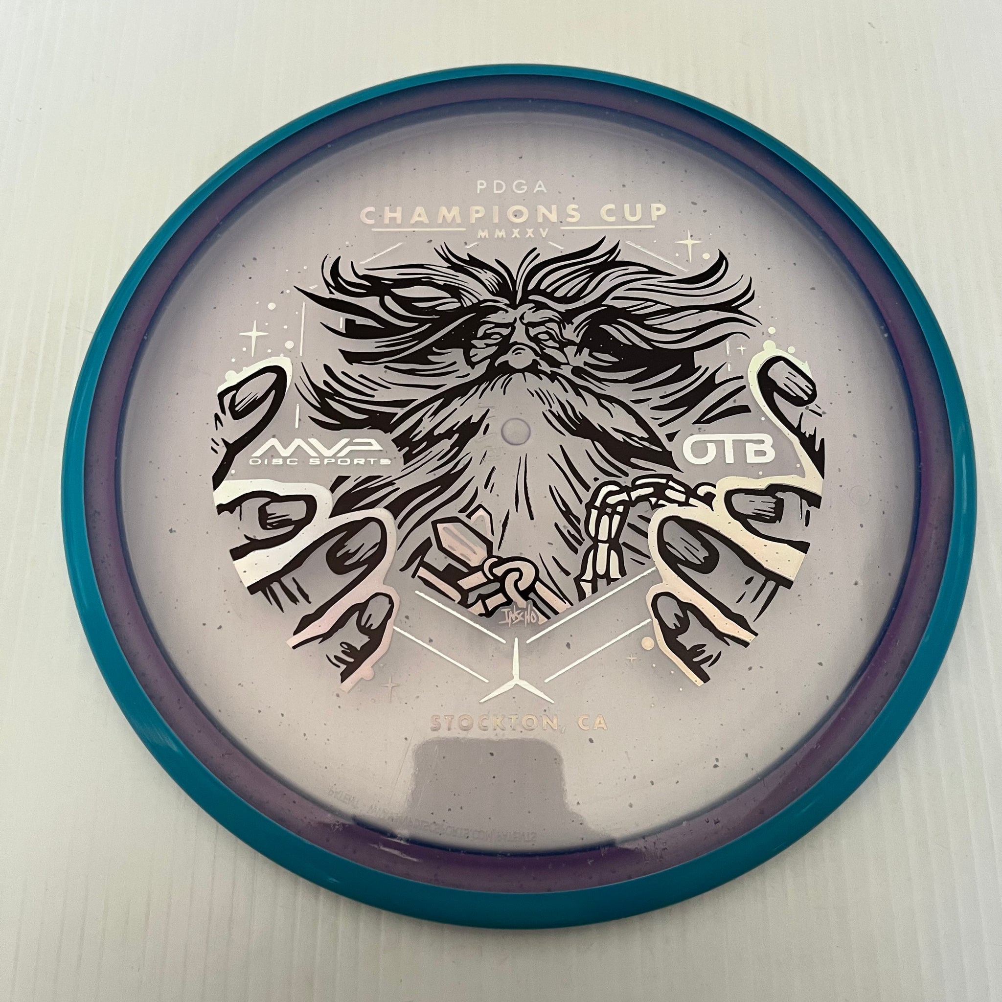 Axiom 2025 OTB PDGA Champions Cup Particle Glow Proton Hex 5/5/-1/1