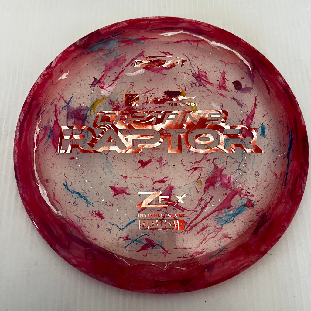 Discraft 2024 Paul Ulibarri Jawbreaker Z FLX Captain's Raptor 9/3/1/4