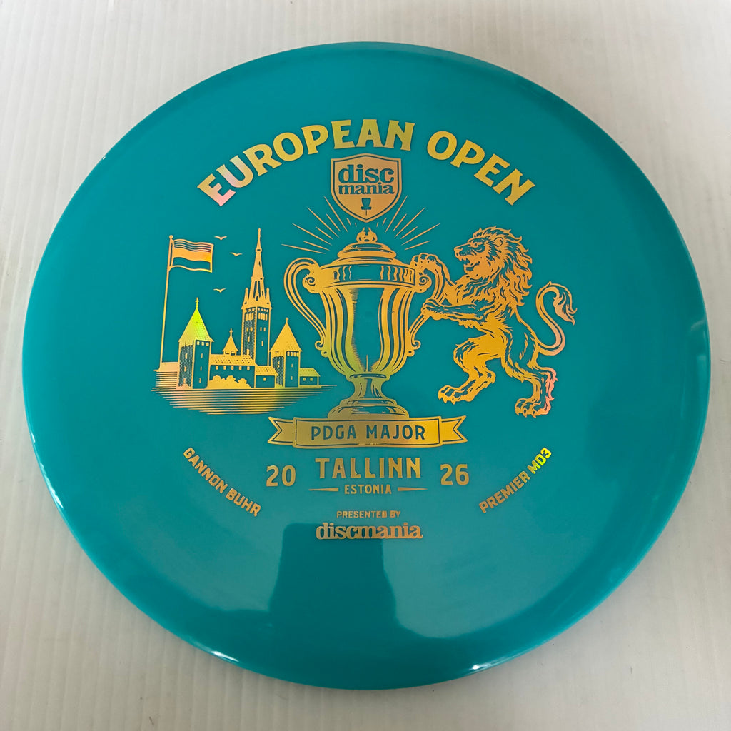 Discmania 2026 Gannon Buhr European Open Premier Q-Line MD3 5/5/0/1