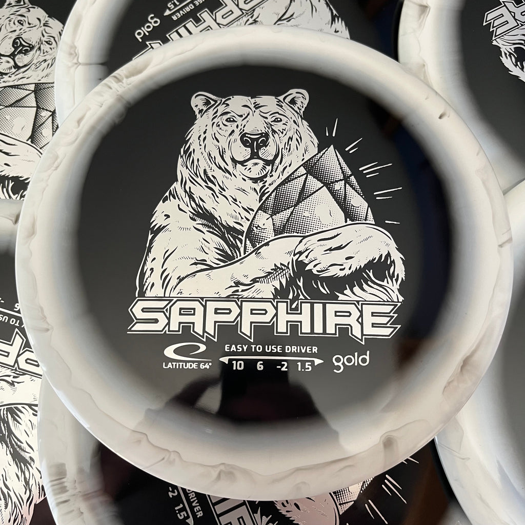 Latitude 64° Gold Line Orbit Sapphire 10/6/-2/1.5