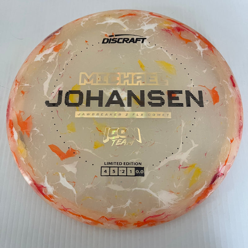 Discraft 2024 Michael Johansen Icon Team Series Jawbreaker Z FLX Comet 4/5/-2/1