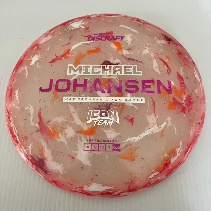 Discraft 2024 Michael Johansen Icon Team Series Jawbreaker Z FLX Comet 4/5/-2/1