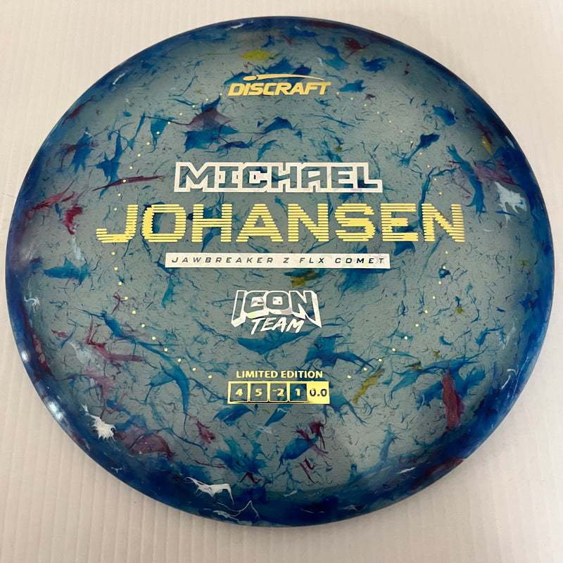 Discraft 2024 Michael Johansen Icon Team Series Jawbreaker Z FLX Comet 4/5/-2/1