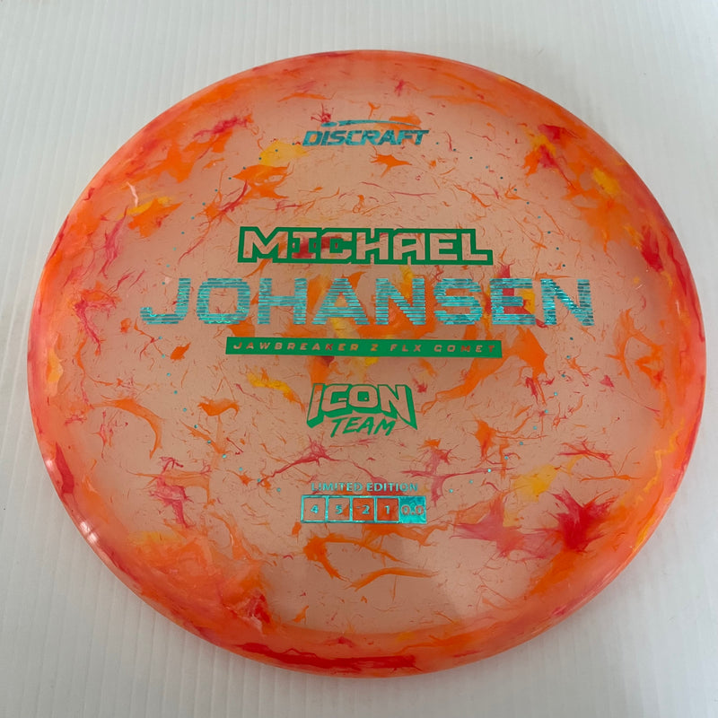 Discraft 2024 Michael Johansen Icon Team Series Jawbreaker Z FLX Comet 4/5/-2/1