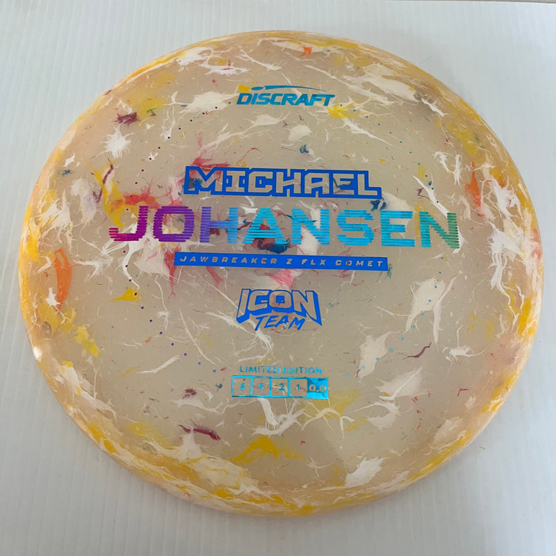 Discraft 2024 Michael Johansen Icon Team Series Jawbreaker Z FLX Comet 4/5/-2/1