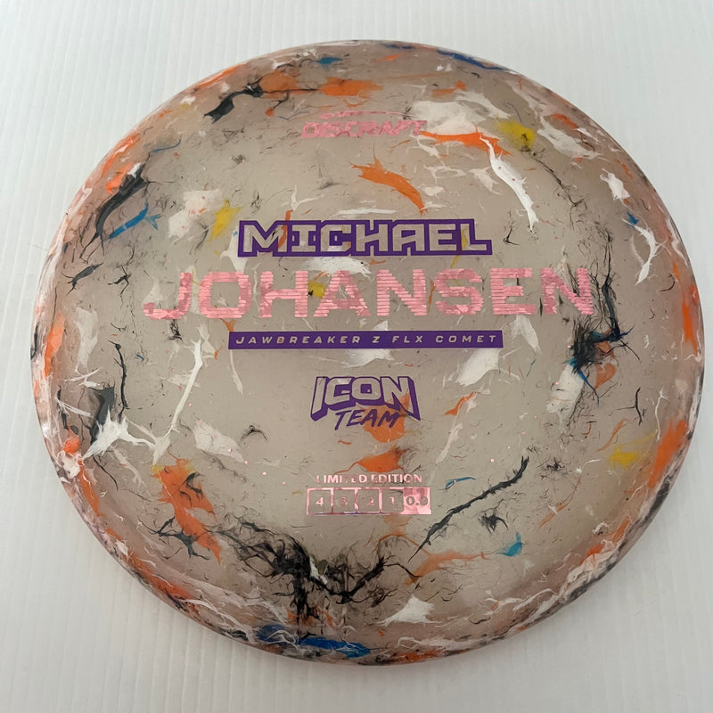 Discraft 2024 Michael Johansen Icon Team Series Jawbreaker Z FLX Comet 4/5/-2/1