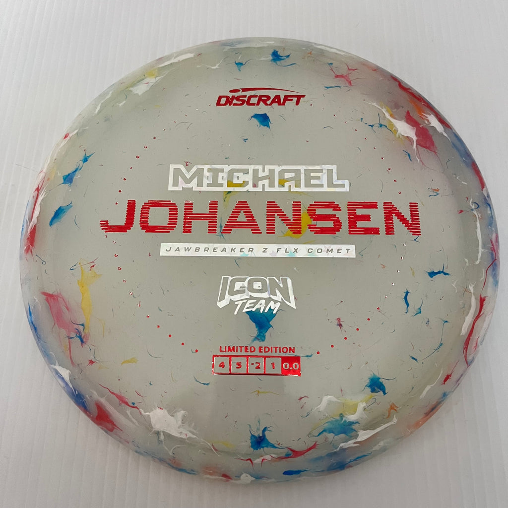 Discraft 2024 Michael Johansen Icon Team Series Jawbreaker Z FLX Comet 4/5/-2/1