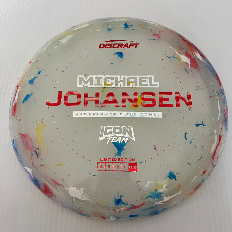 Discraft 2024 Michael Johansen Icon Team Series Jawbreaker Z FLX Comet 4/5/-2/1