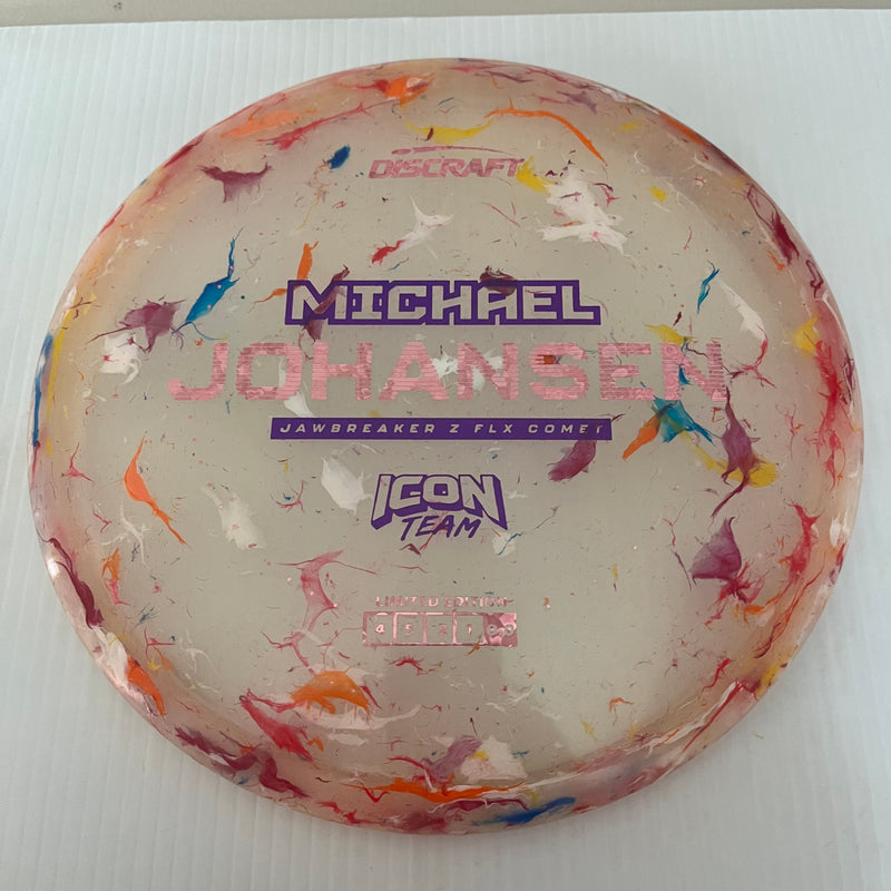 Discraft 2024 Michael Johansen Icon Team Series Jawbreaker Z FLX Comet 4/5/-2/1