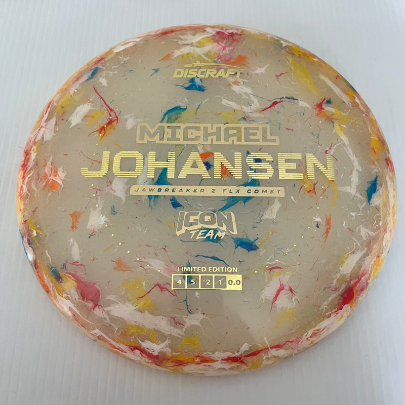 Discraft 2024 Michael Johansen Icon Team Series Jawbreaker Z FLX Comet 4/5/-2/1