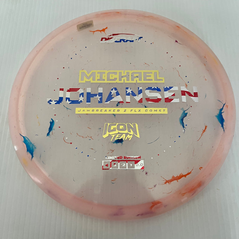 Discraft 2024 Michael Johansen Icon Team Series Jawbreaker Z FLX Comet 4/5/-2/1