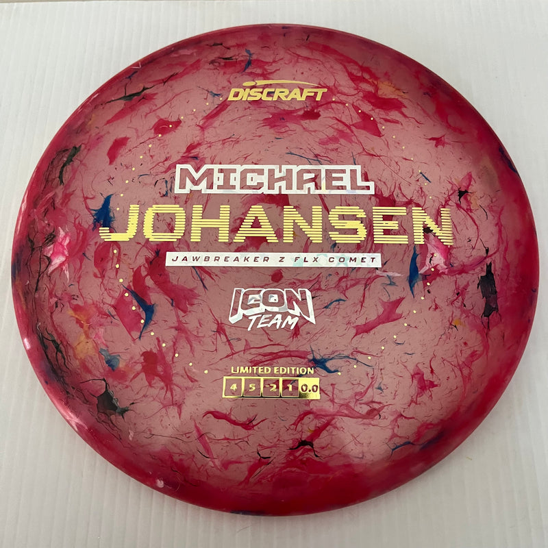 Discraft 2024 Michael Johansen Icon Team Series Jawbreaker Z FLX Comet 4/5/-2/1