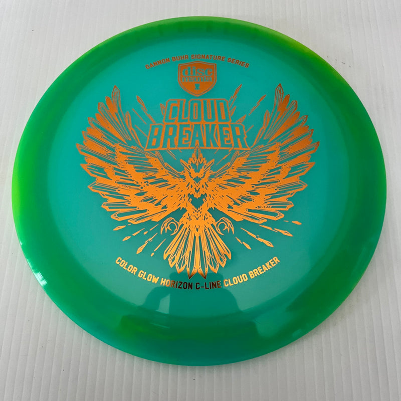 Discmania Gannon Buhr Creator Series Color Glow Horizon C-Line Cloud Breaker 12/5/-1/3