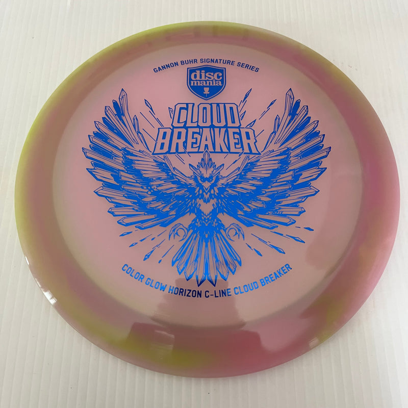 Discmania Gannon Buhr Creator Series Color Glow Horizon C-Line Cloud Breaker 12/5/-1/3