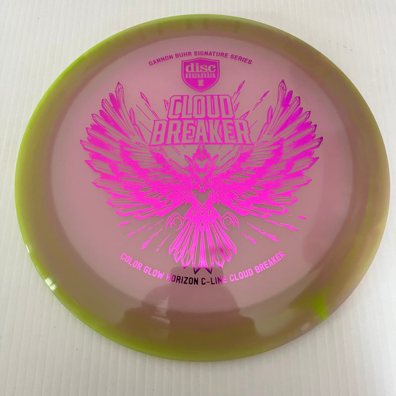 Discmania Gannon Buhr Creator Series Color Glow Horizon C-Line Cloud Breaker 12/5/-1/3