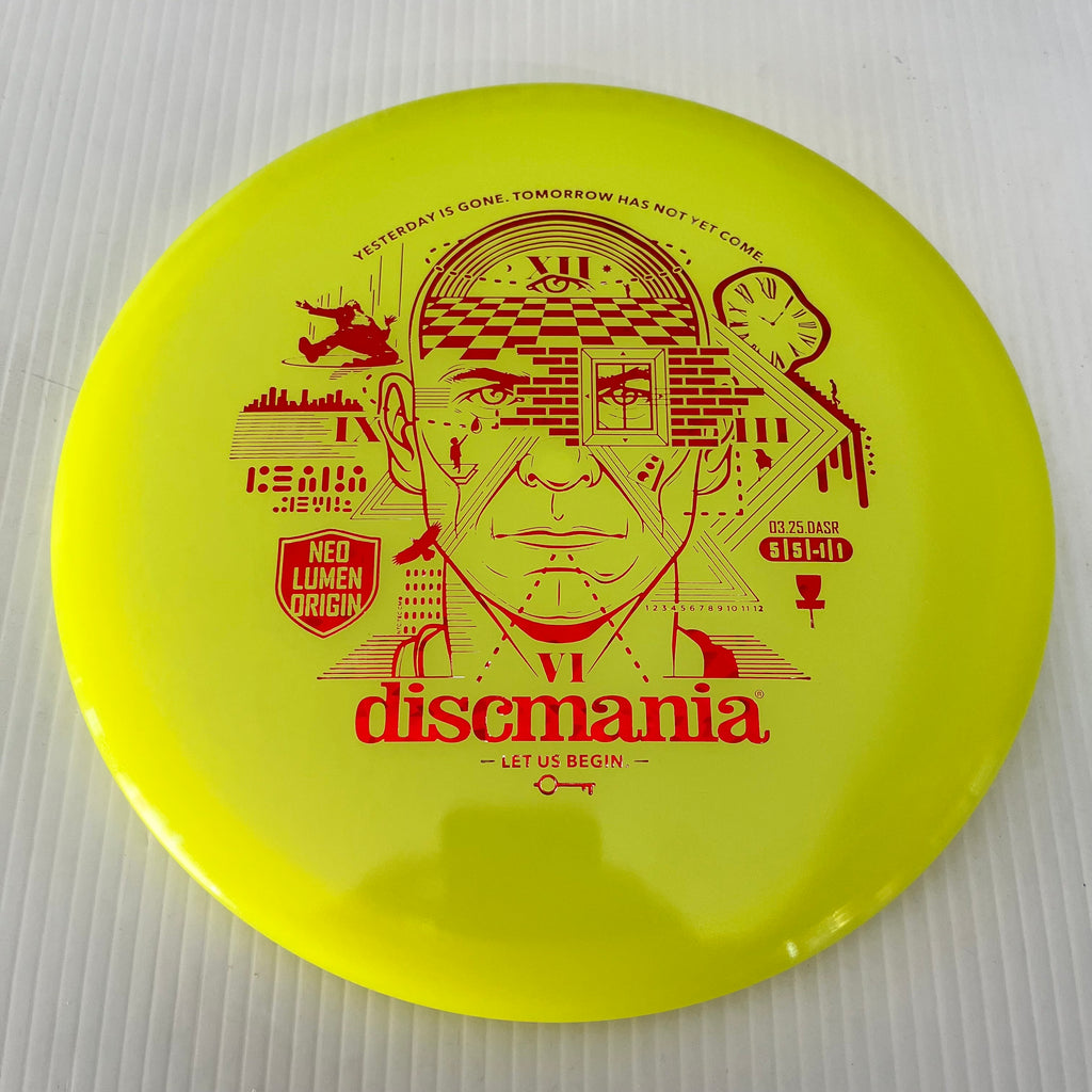 Discmania HSCo Time Stamp Evolution NEO Lumen Glow Origin 5/5/-1/1