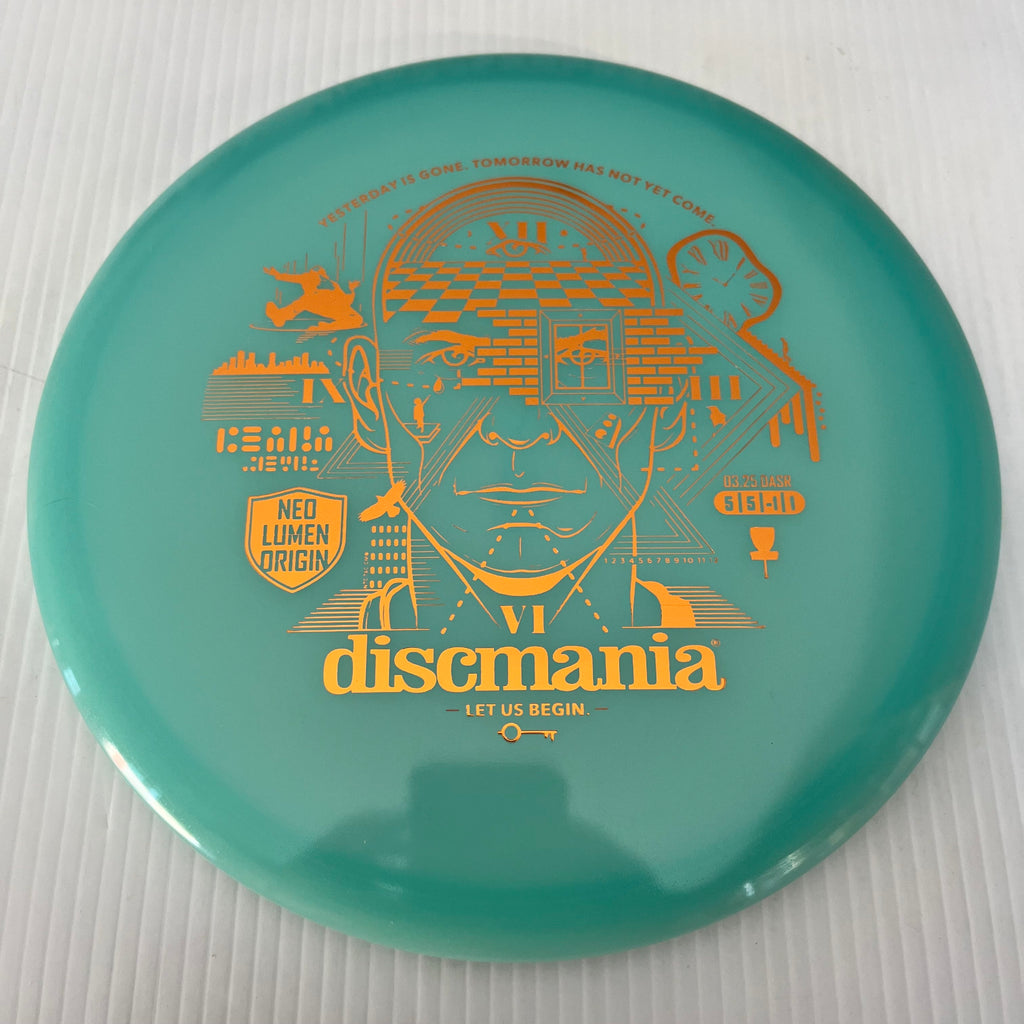 Discmania HSCo Time Stamp Evolution NEO Lumen Glow Origin 5/5/-1/1