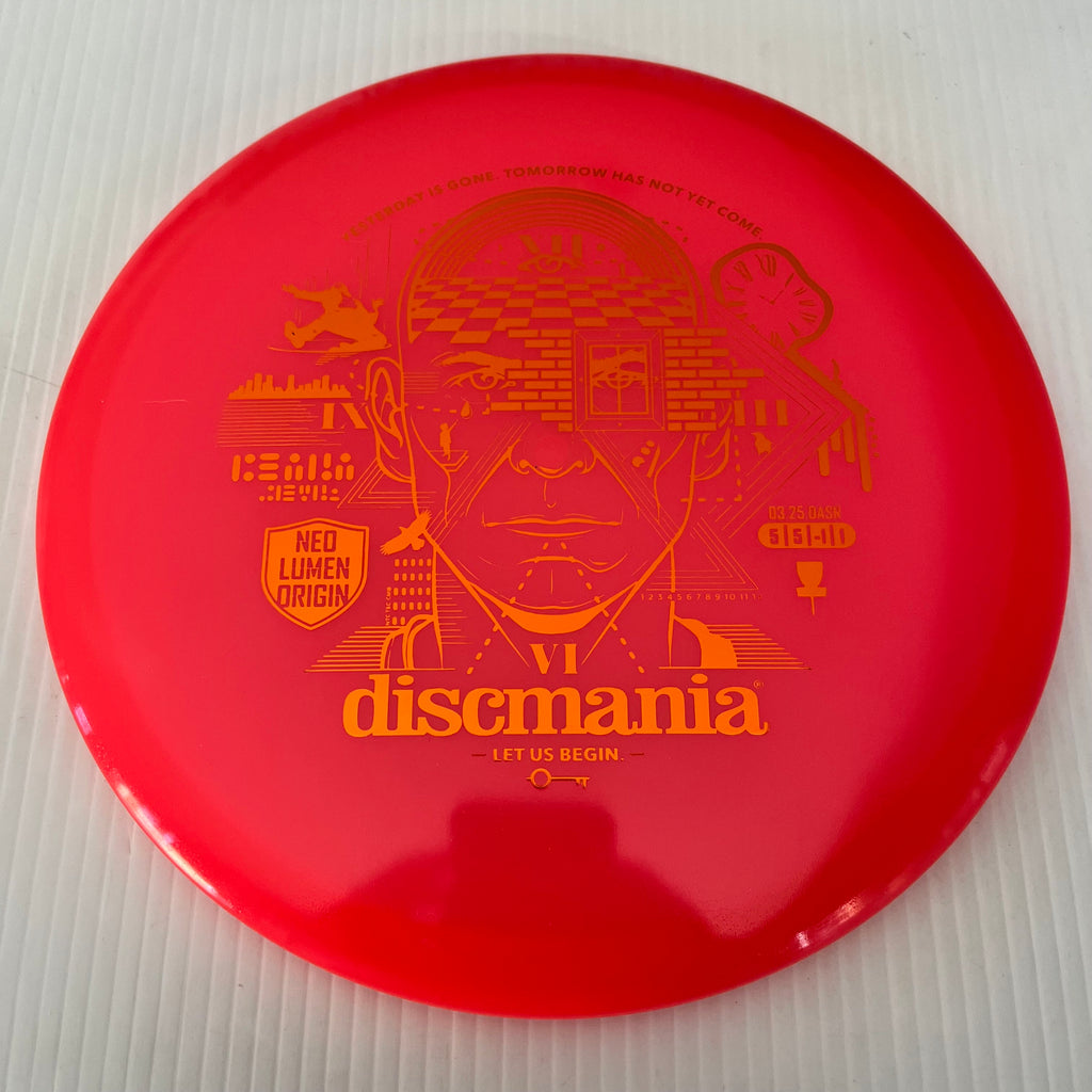 Discmania HSCo Time Stamp Evolution NEO Lumen Glow Origin 5/5/-1/1