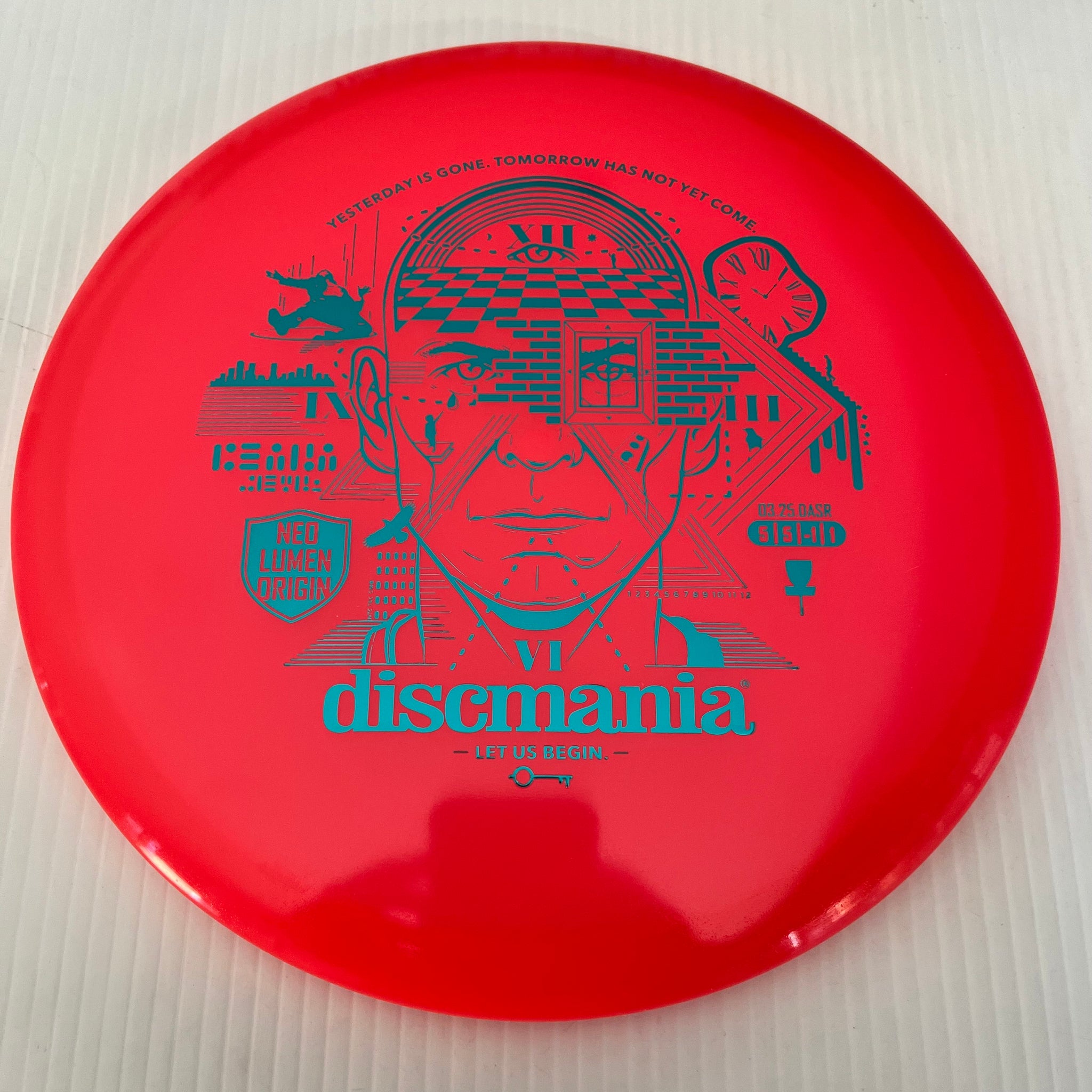 Discmania HSCo Time Stamp Evolution NEO Lumen Glow Origin 5/5/-1/1