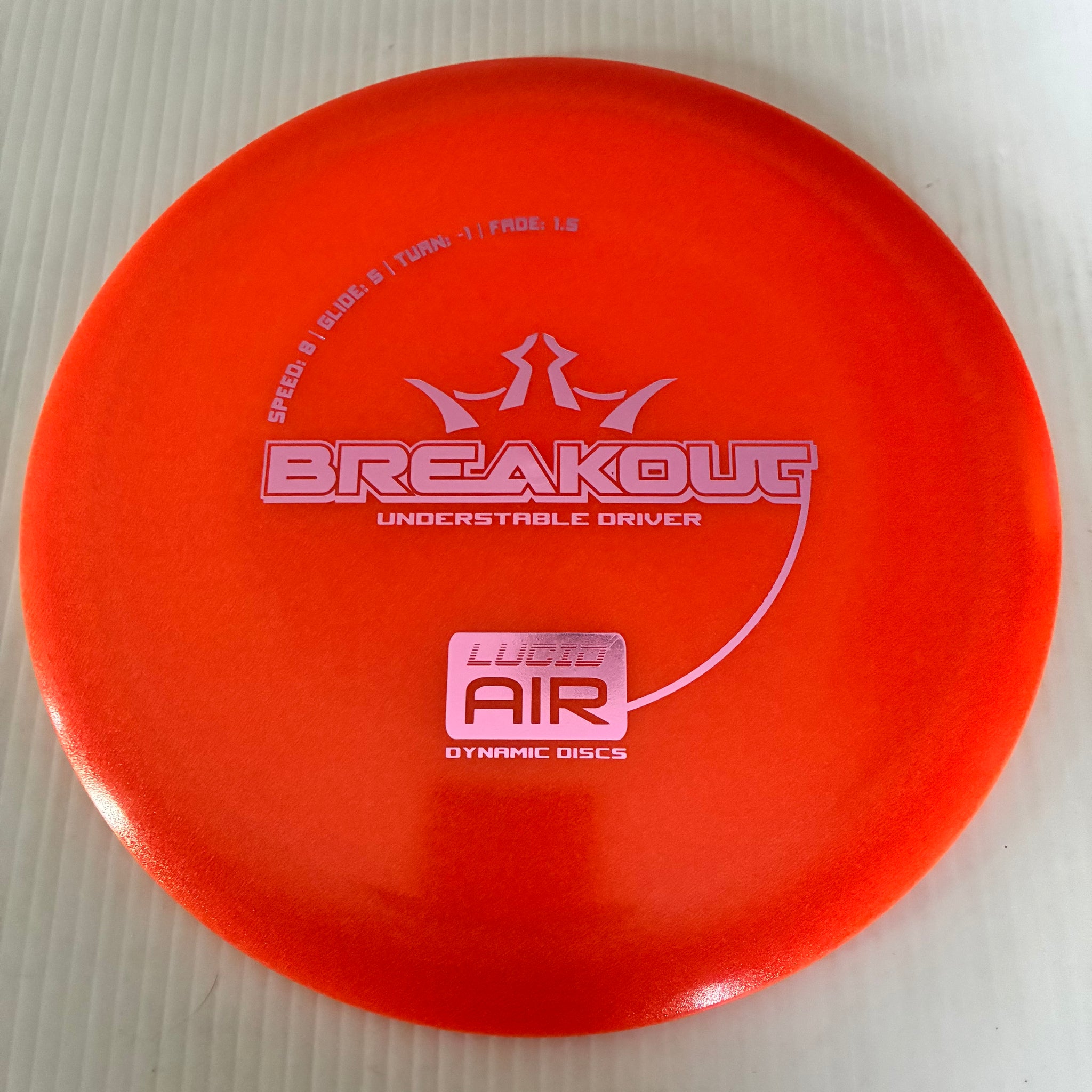 Dynamic Discs Lucid Air Breakout 8/5/-1/1.5