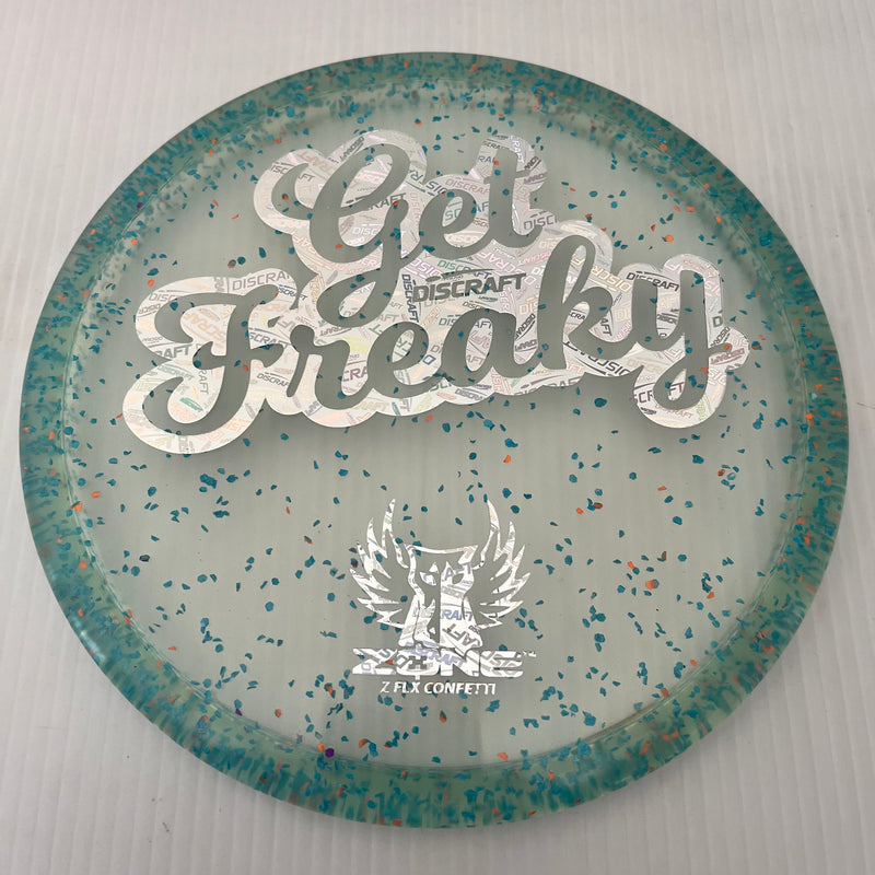 Discraft 2025 Brodie Smith Get Freaky Z FLX Confetti Zone 4/3/0/3