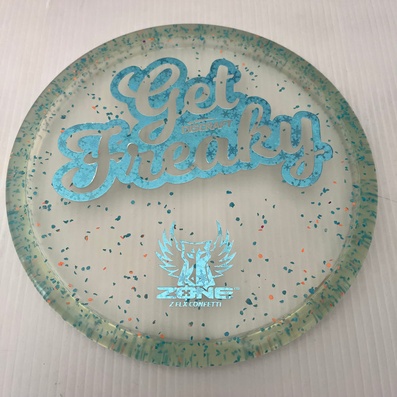 Discraft 2025 Brodie Smith Get Freaky Z FLX Confetti Zone 4/3/0/3