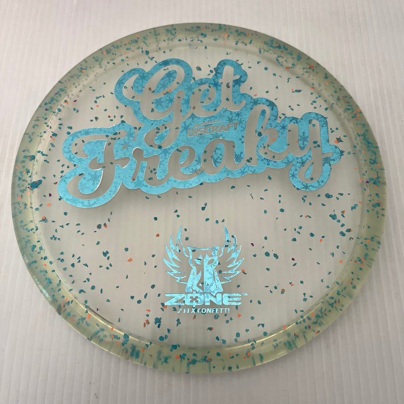 Discraft 2025 Brodie Smith Get Freaky Z FLX Confetti Zone 4/3/0/3