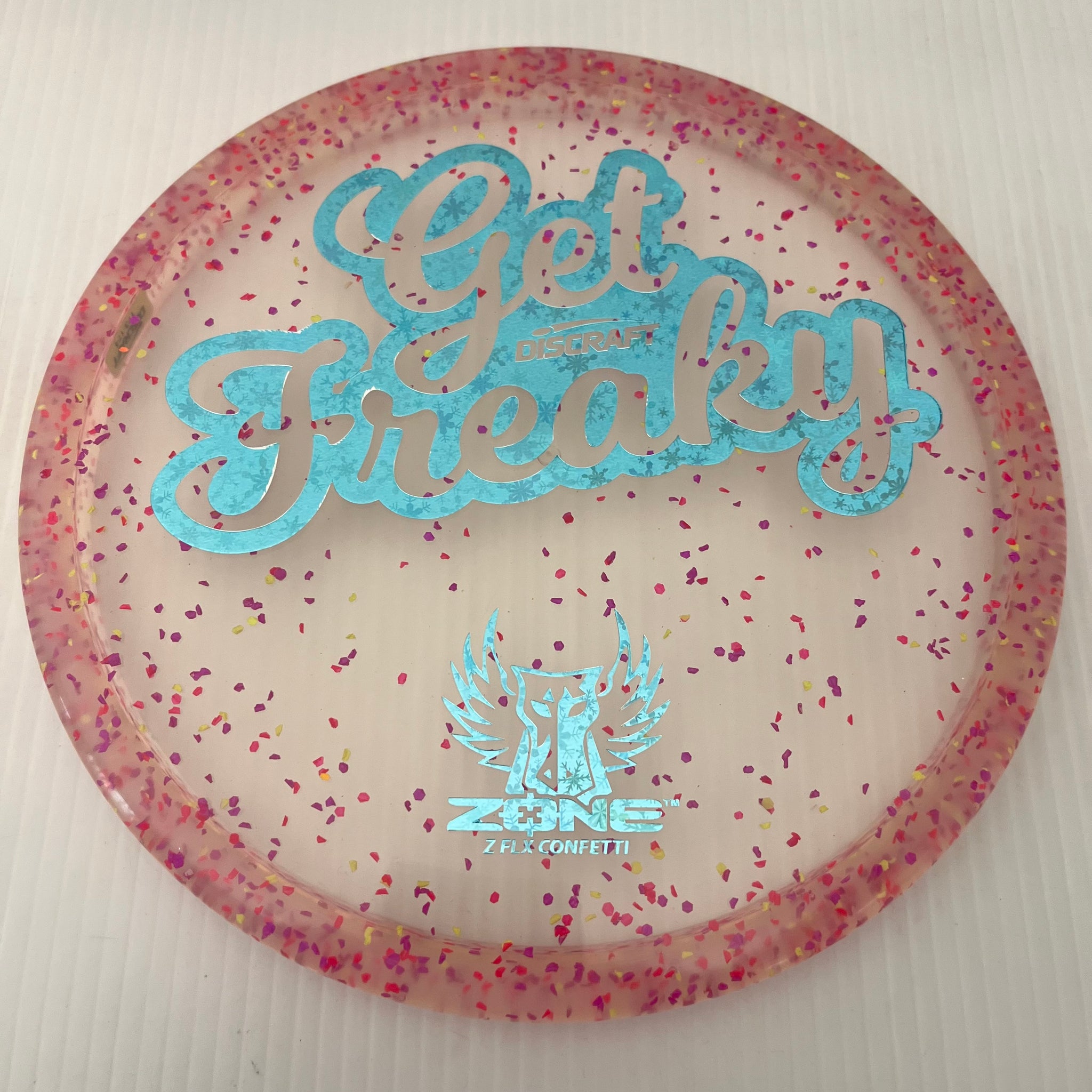 Discraft 2025 Brodie Smith Get Freaky Z FLX Confetti Zone 4/3/0/3