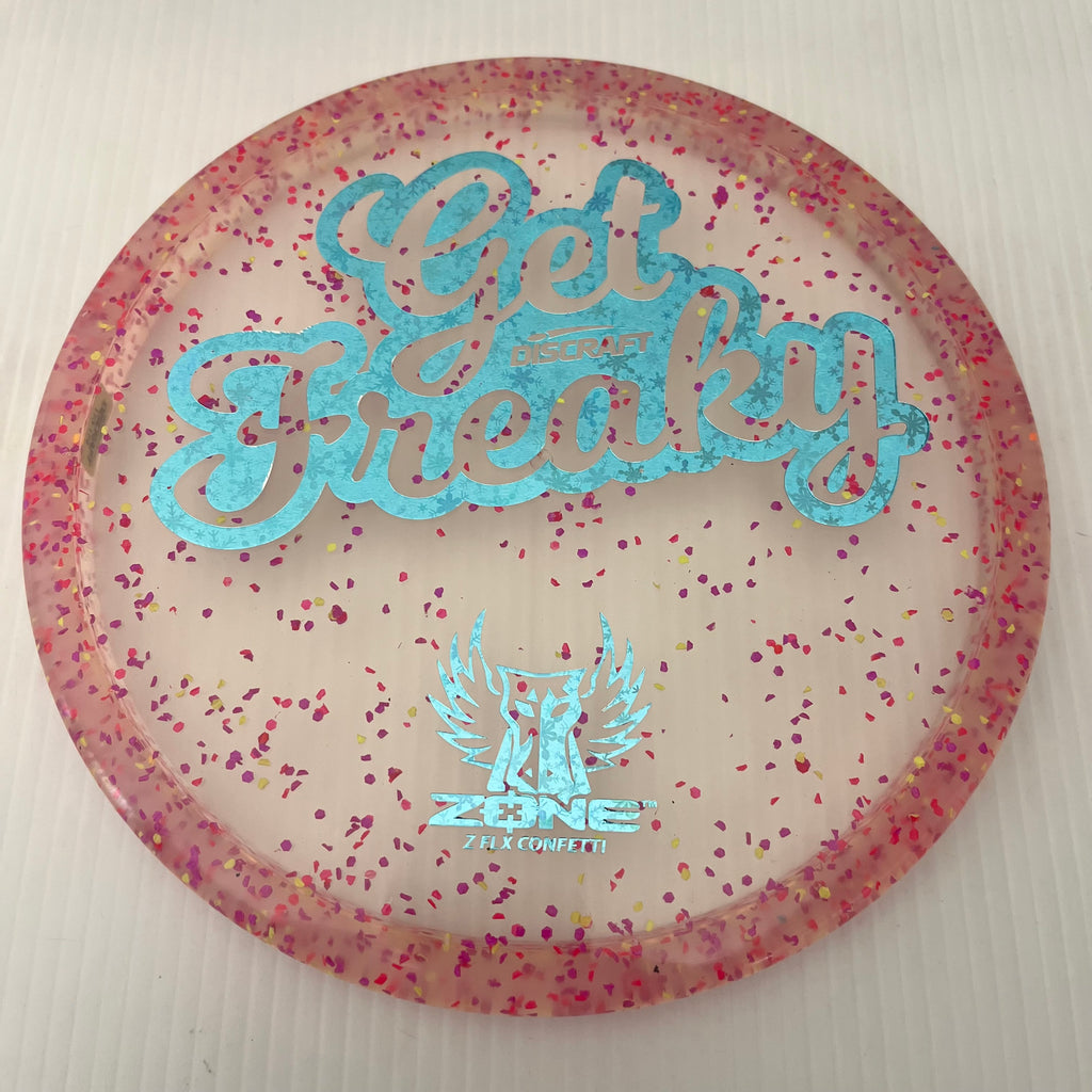 Discraft 2025 Brodie Smith Get Freaky Z FLX Confetti Zone 4/3/0/3