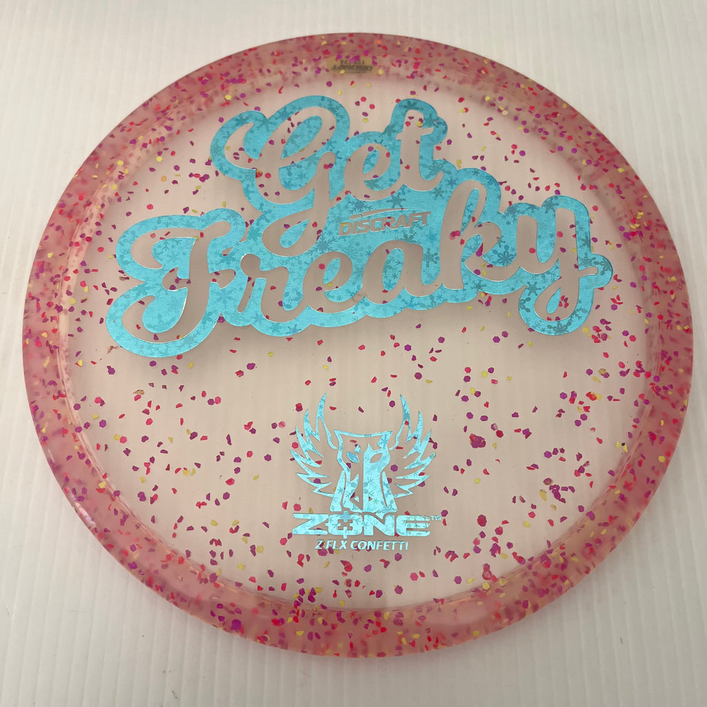 Discraft 2025 Brodie Smith Get Freaky Z FLX Confetti Zone 4/3/0/3