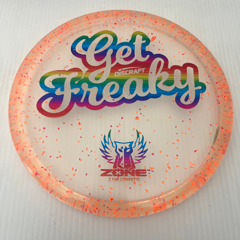 Discraft 2025 Brodie Smith Get Freaky Z FLX Confetti Zone 4/3/0/3