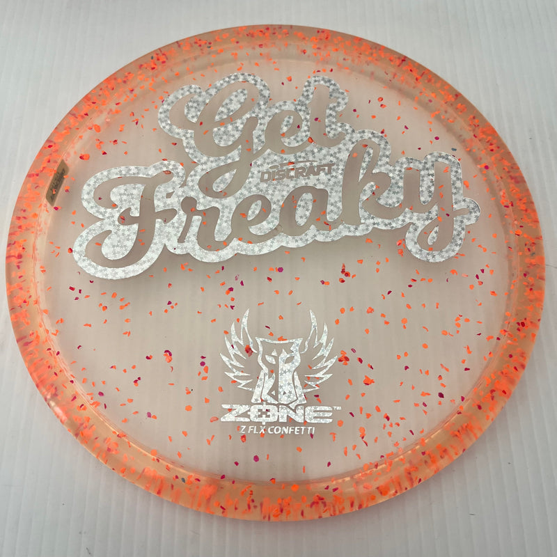 Discraft 2025 Brodie Smith Get Freaky Z FLX Confetti Zone 4/3/0/3