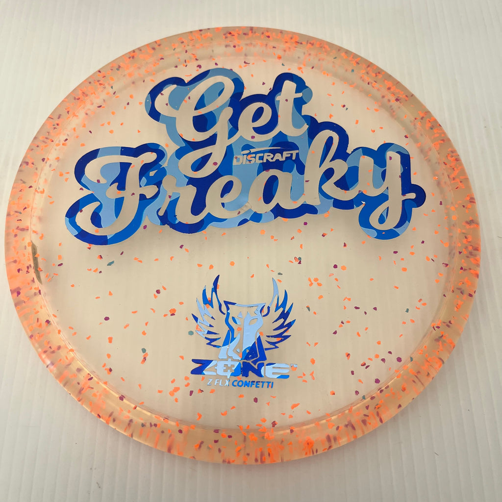 Discraft 2025 Brodie Smith Get Freaky Z FLX Confetti Zone 4/3/0/3