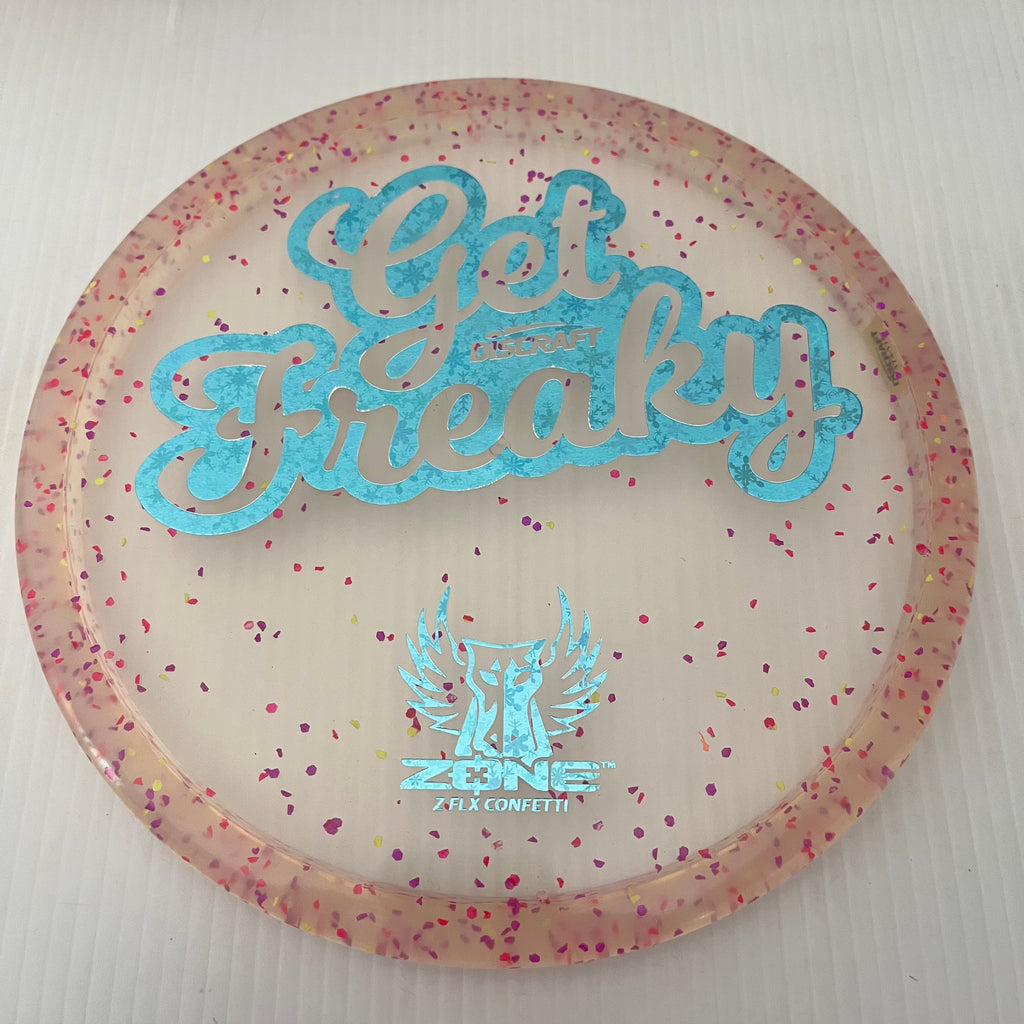 Discraft 2025 Brodie Smith Get Freaky Z FLX Confetti Zone 4/3/0/3