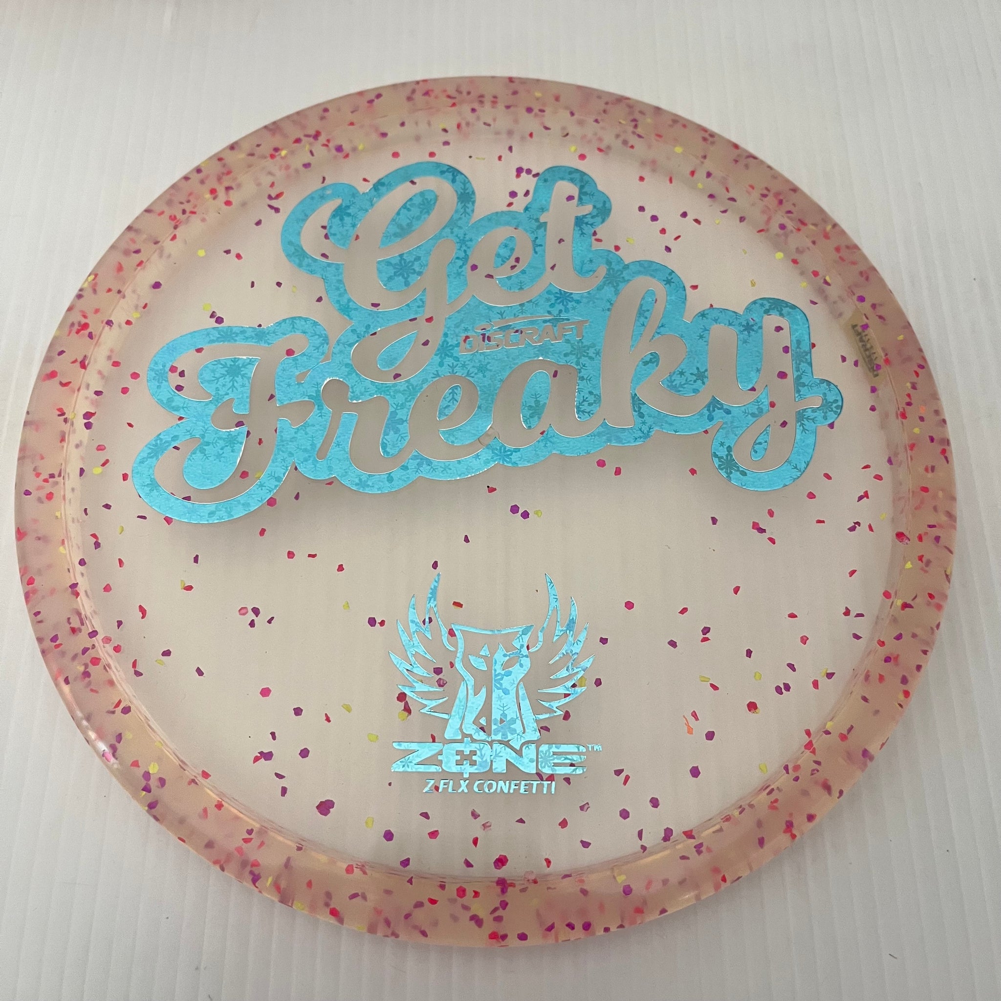 Discraft 2025 Brodie Smith Get Freaky Z FLX Confetti Zone 4/3/0/3