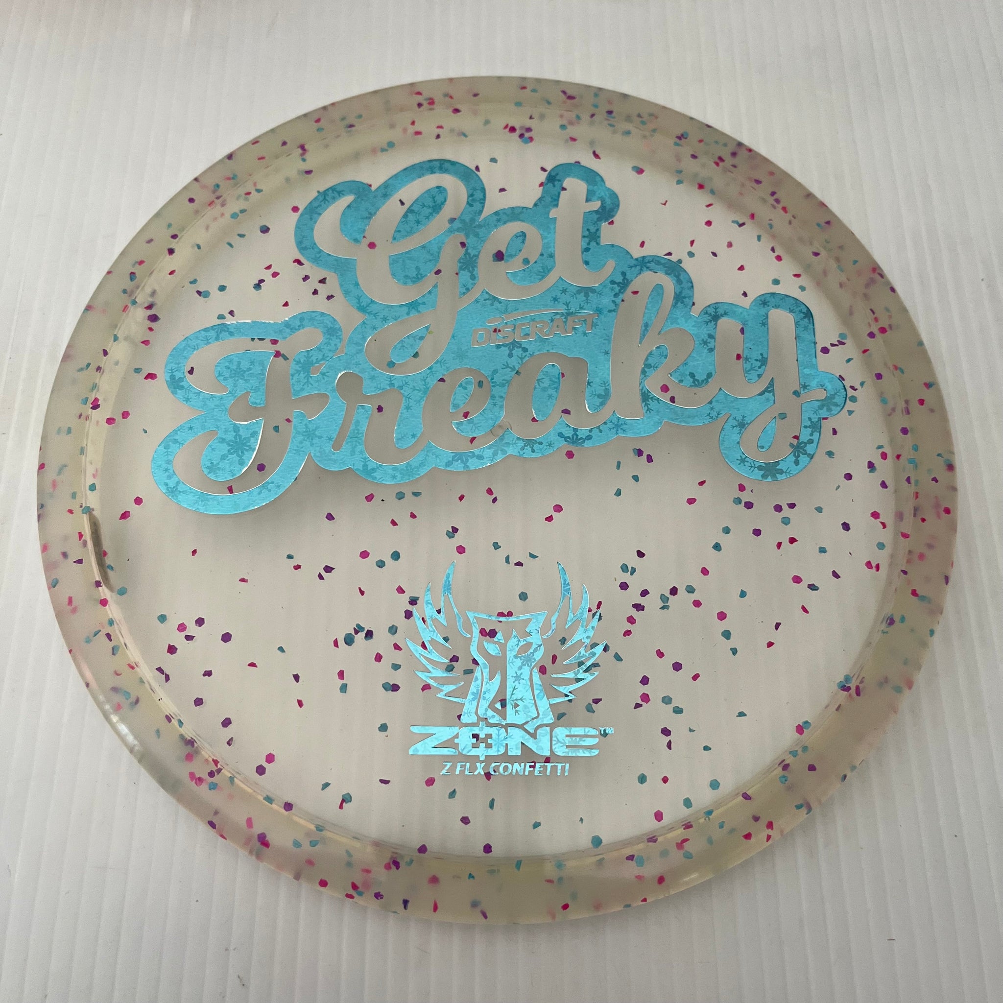 Discraft 2025 Brodie Smith Get Freaky Z FLX Confetti Zone 4/3/0/3