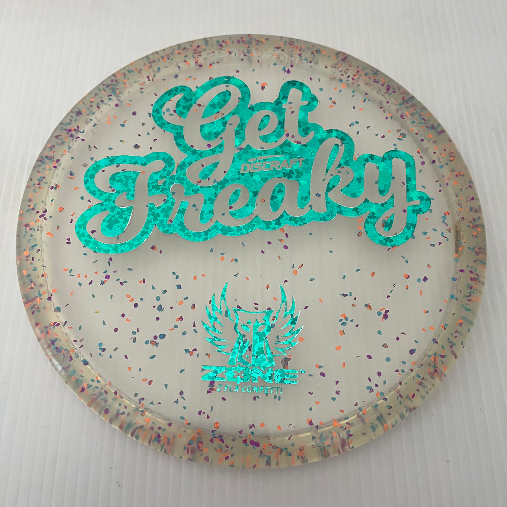 Discraft 2025 Brodie Smith Get Freaky Z FLX Confetti Zone 4/3/0/3