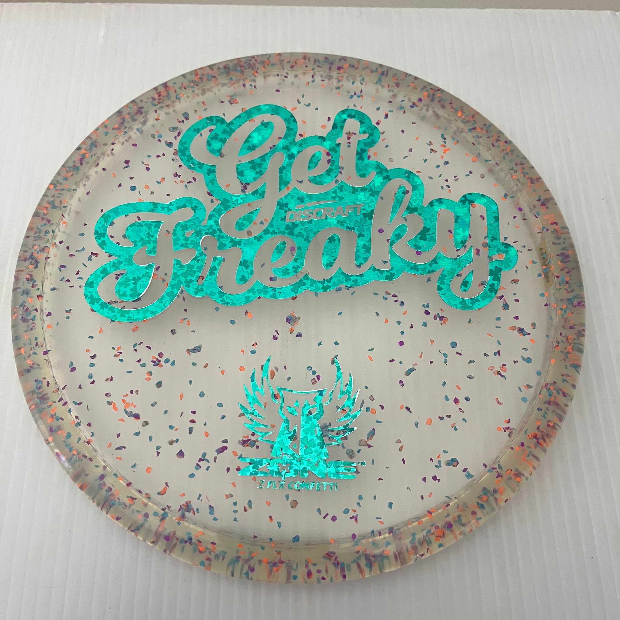 Discraft 2025 Brodie Smith Get Freaky Z FLX Confetti Zone 4/3/0/3