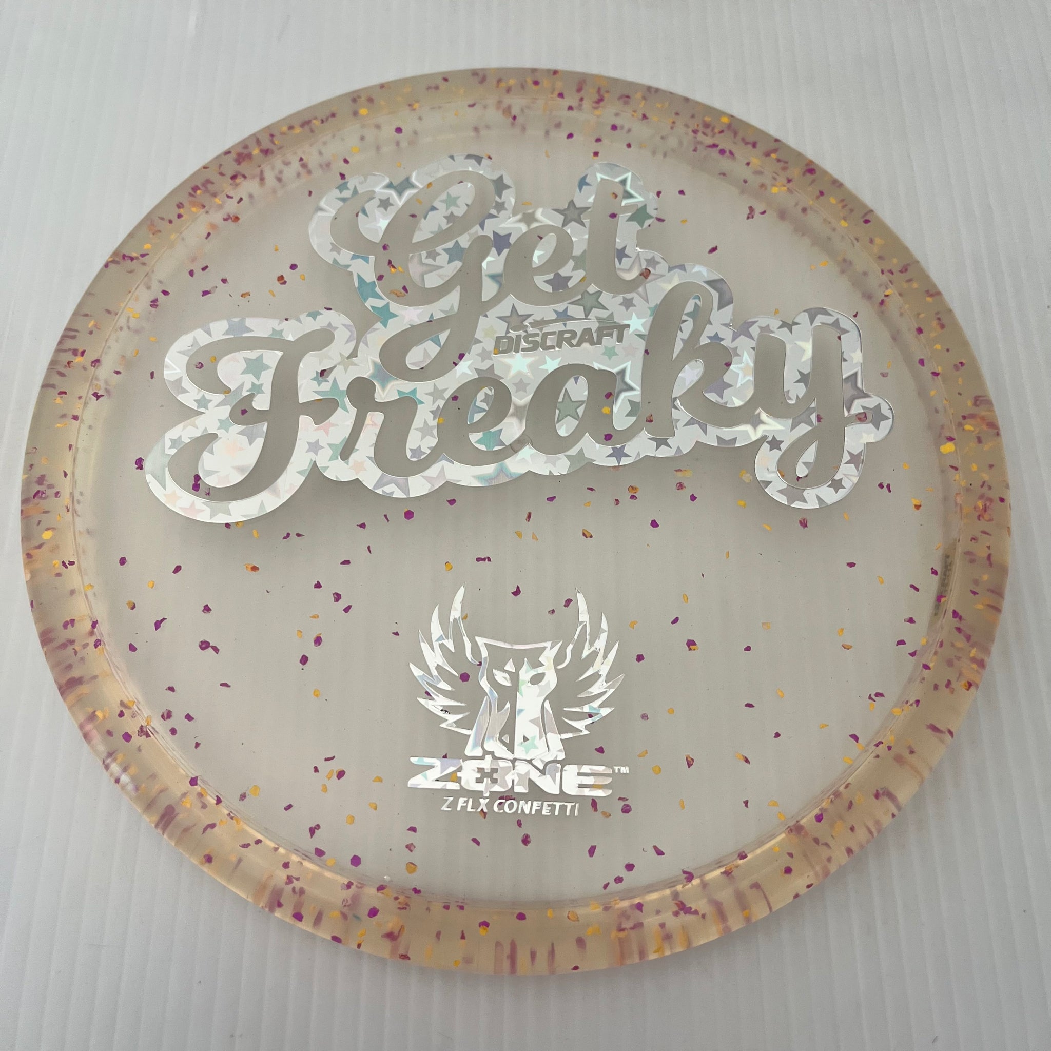 Discraft 2025 Brodie Smith Get Freaky Z FLX Confetti Zone 4/3/0/3