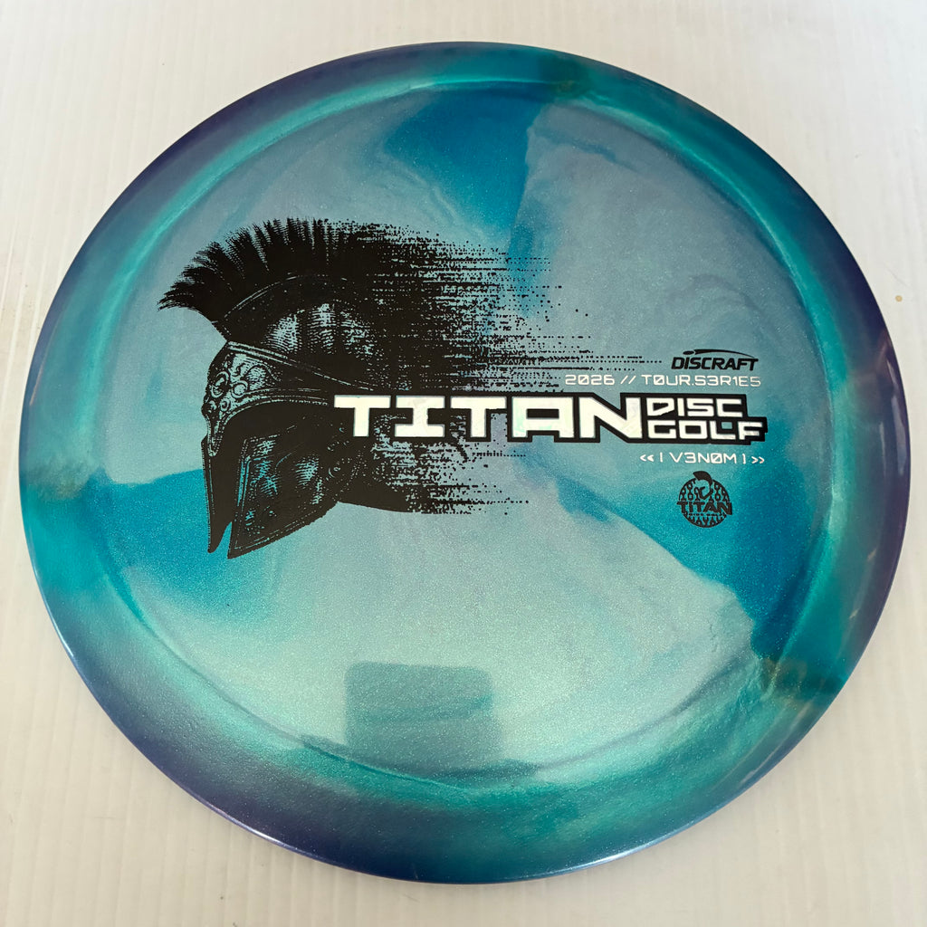 Discraft 2026 Titan Open Tour Series Swirl Ti/BigZ Blend Venom 13/5/0/3